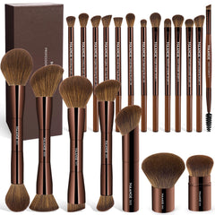 MAANGE 20-piece makeup brush set with gift box, ready for gifting and travel