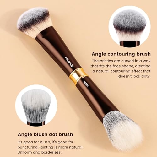 MAANGE corduroy pouch—stylish storage protecting brushes during travel.