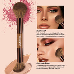 MAANGE eye-shadow brush set for accurate base and detail work
