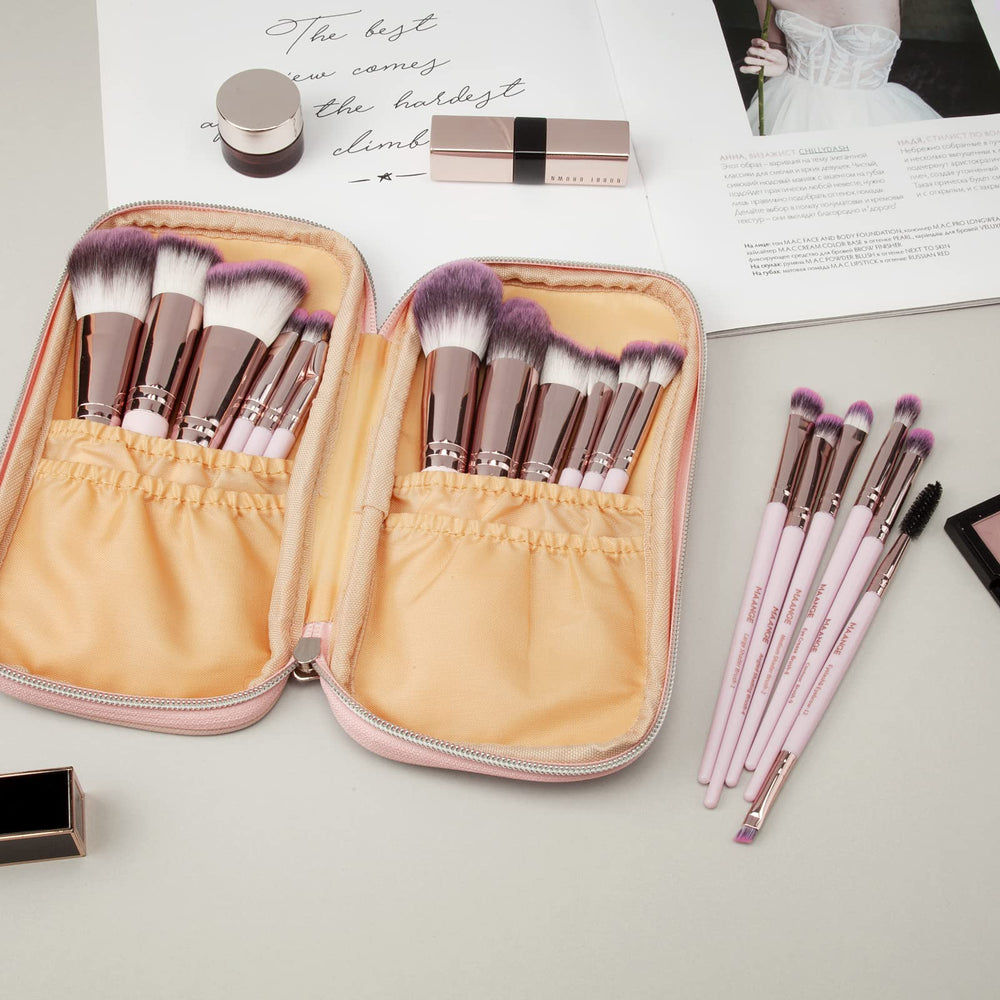 MAANGE eyeshadow brush crease blending for clean, professional transition.