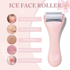 MAANGE Ice Roller Eye pink refreshes under eyes and brightens appearance