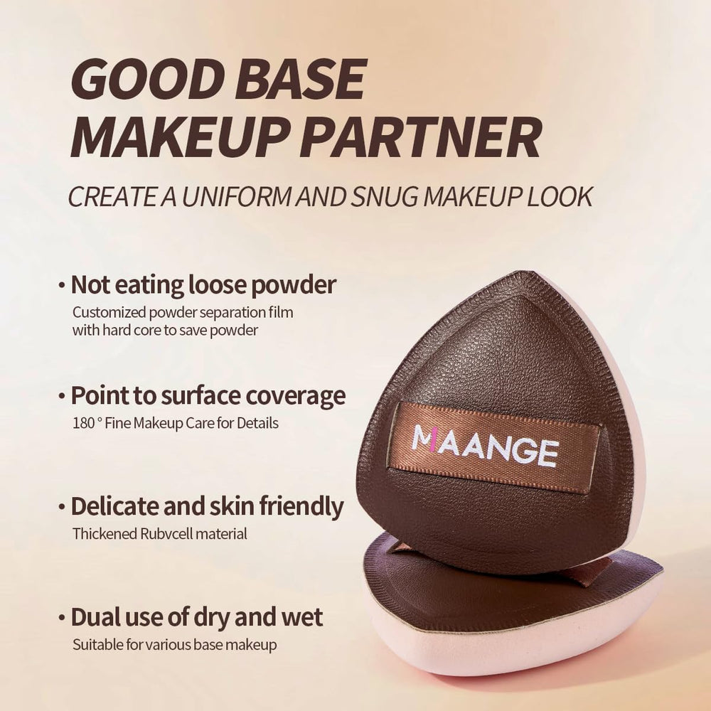 MAANGE kabuki-foundation-contour brush close-up for even application