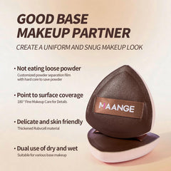 MAANGE kabuki-foundation-contour brush close-up for even application
