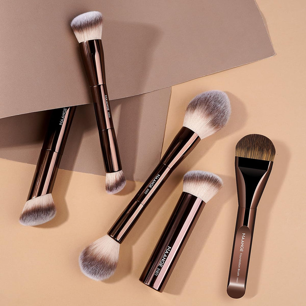 MAANGE multi-use blush bronzer brush for cream, liquid, or powder