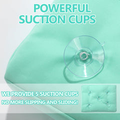 MABOZOO bath seat pillow anti-slip cups keep tub cushion in place