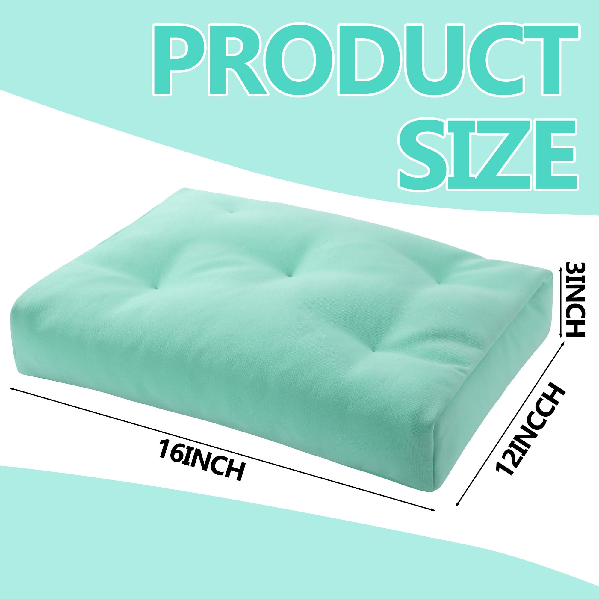 MABOZOO bath seat pillow top view shows body-conforming foam fit