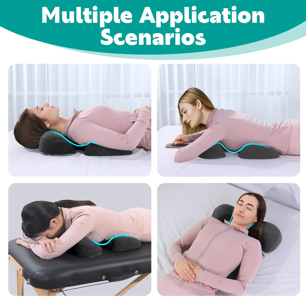 MABOZOO Breast Pillow with zipper for easy removal and washing.