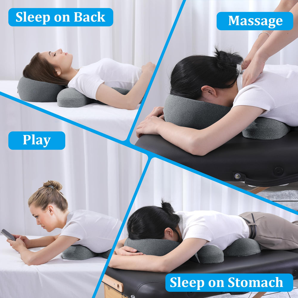 MABOZOO non-slip bottom keeps the pillow steady on your bed