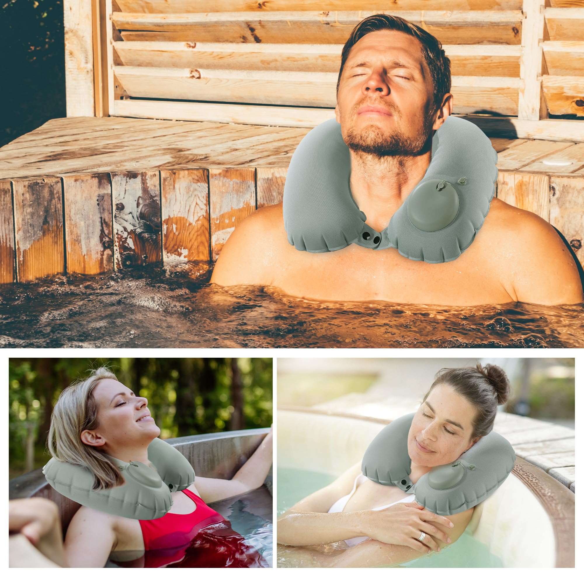 MABOZOO spa pillow ideal for relaxing soak and stress relief rituals