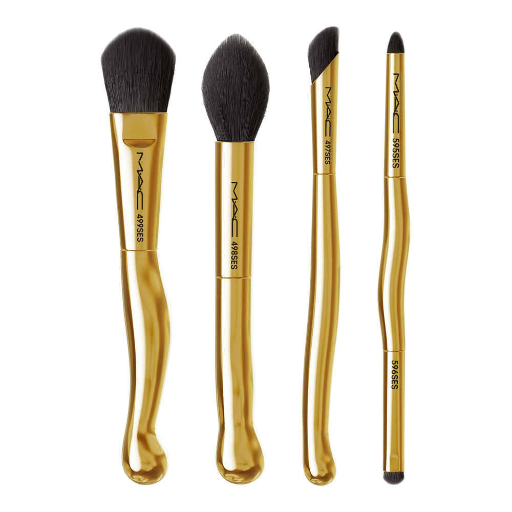 MAC 497SES Slanted Bullet Concealer Brush for precise spot coverage.