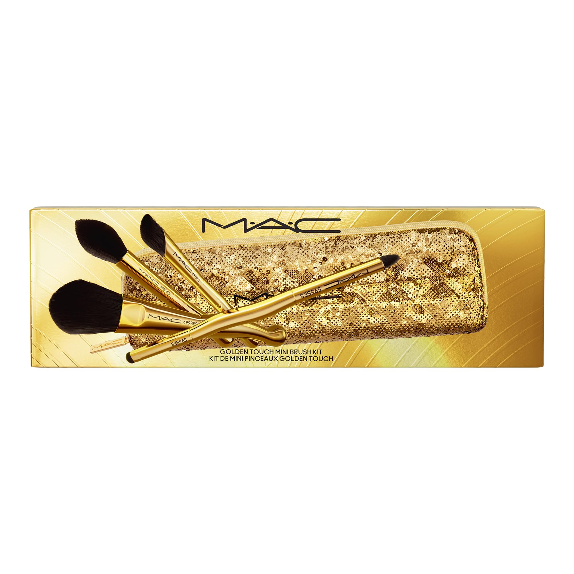 MAC 499SES Large Foundation Blending Brush for seamless foundation blending.