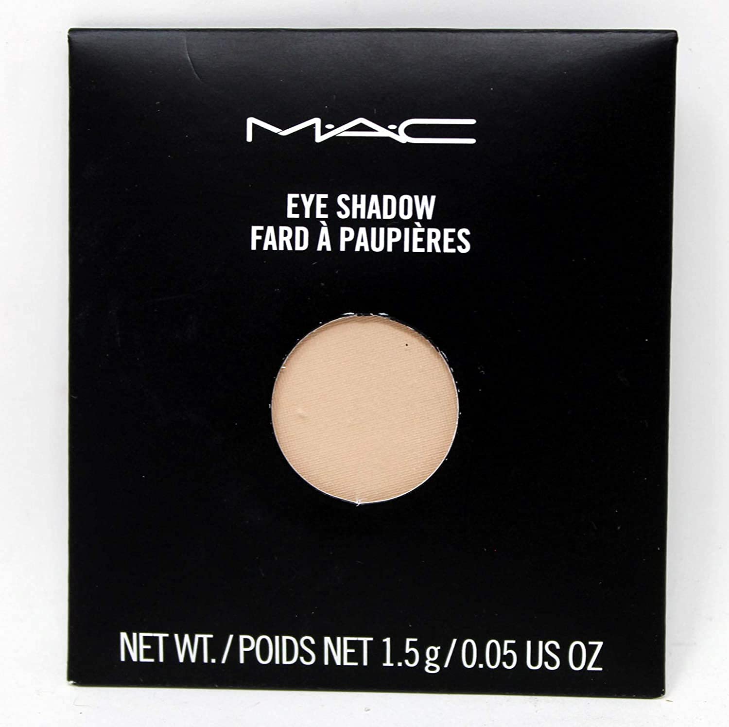 MAC Eye Shadow Brule swatch demonstrates smooth blend and color payoff in wet or dry use