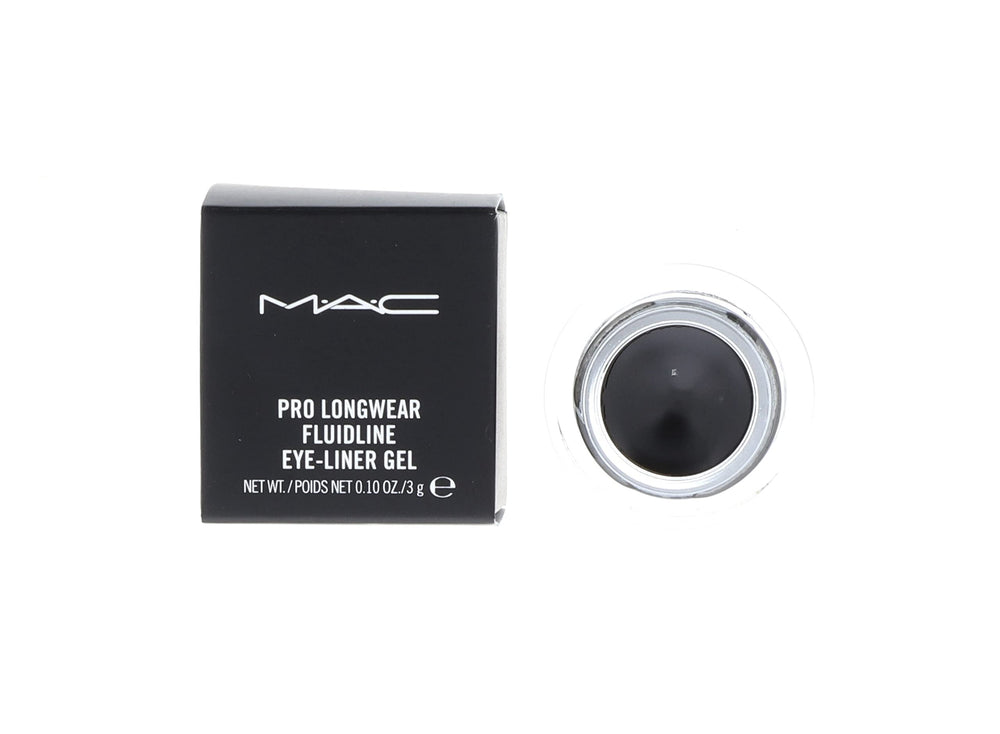 MAC Fluidline Blacktrack tube-front for precise eyeliner definition.