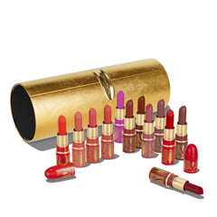 MAC Golden Girls mini lipsticks array highlights travel size gloss shades for on the go shine
