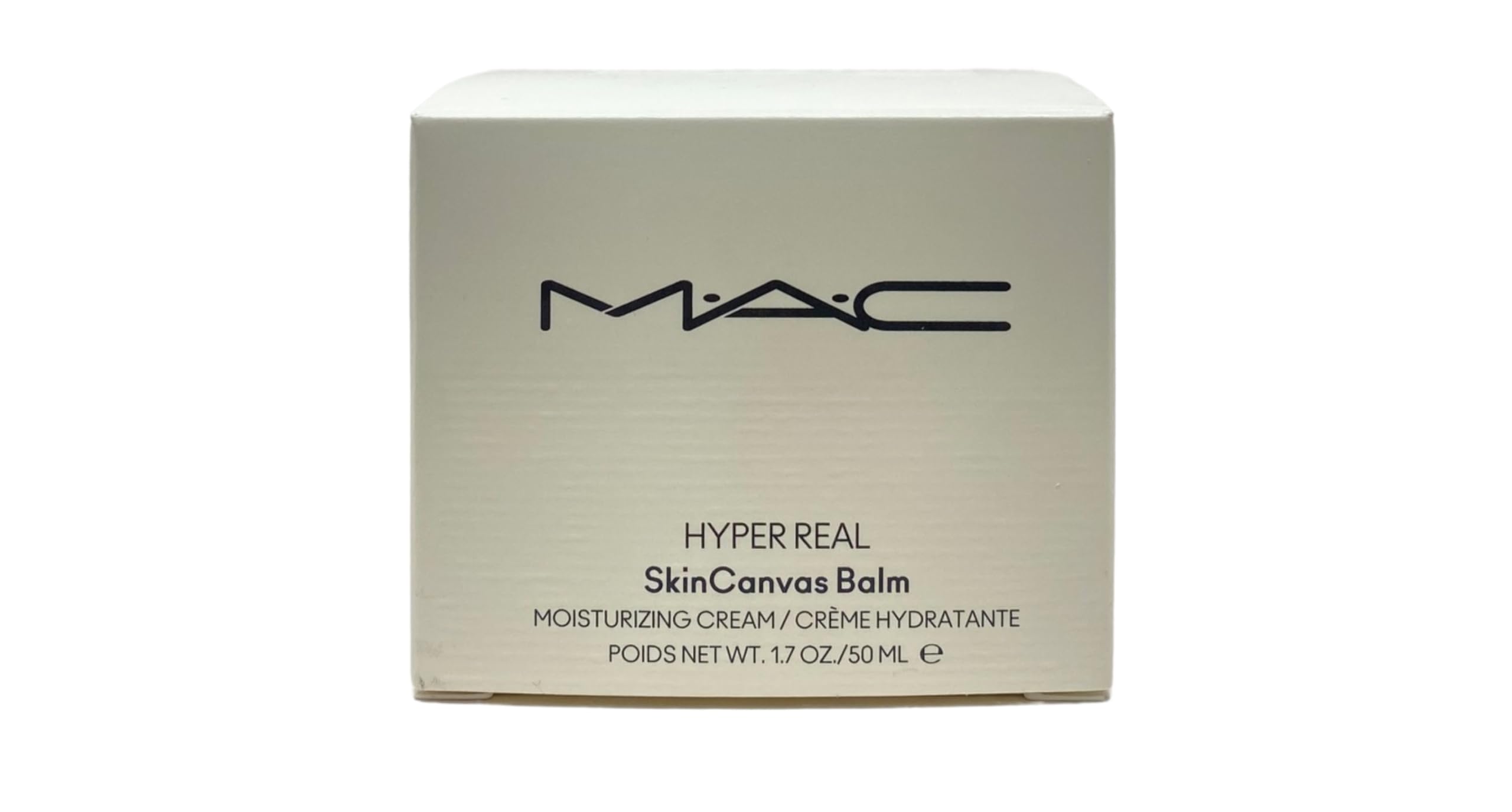 MAC Hyper Real SkinCanvas Balm being applied demonstrates immediate smoothing and hydration.