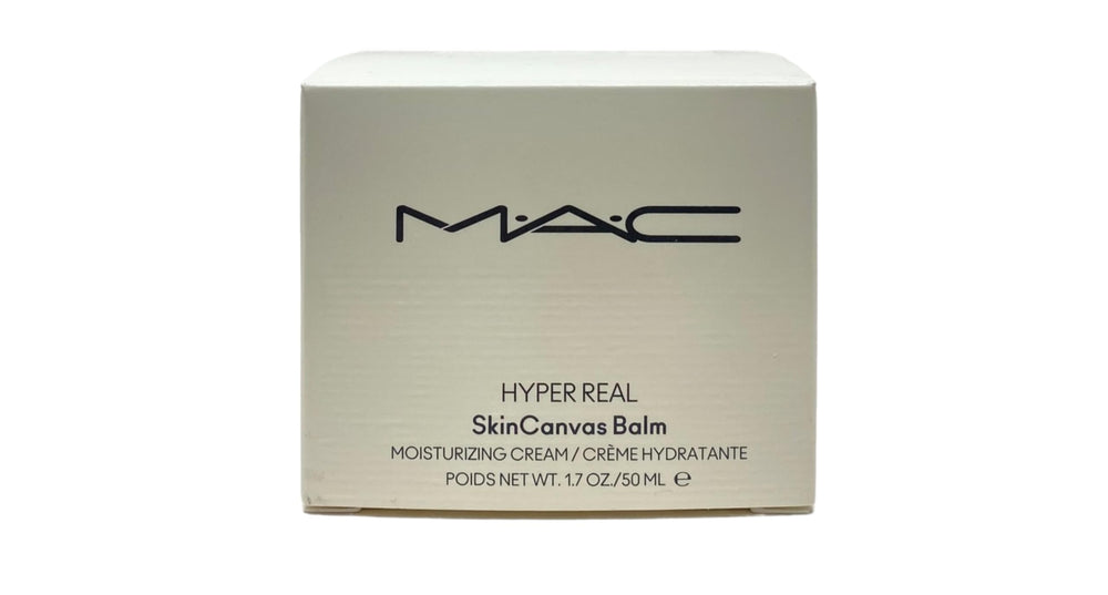 MAC Hyper Real SkinCanvas Balm being applied demonstrates immediate smoothing and hydration.