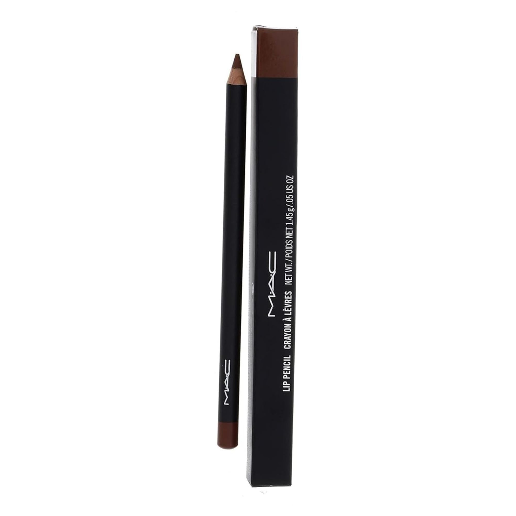 MAC Lip Pencil Cork closeup demonstrates precise edge for clean lip definition.