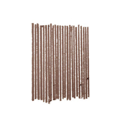MAC Lip Pencil Cork on lips reveals neutral brown-nude shade ideal for daily wear.