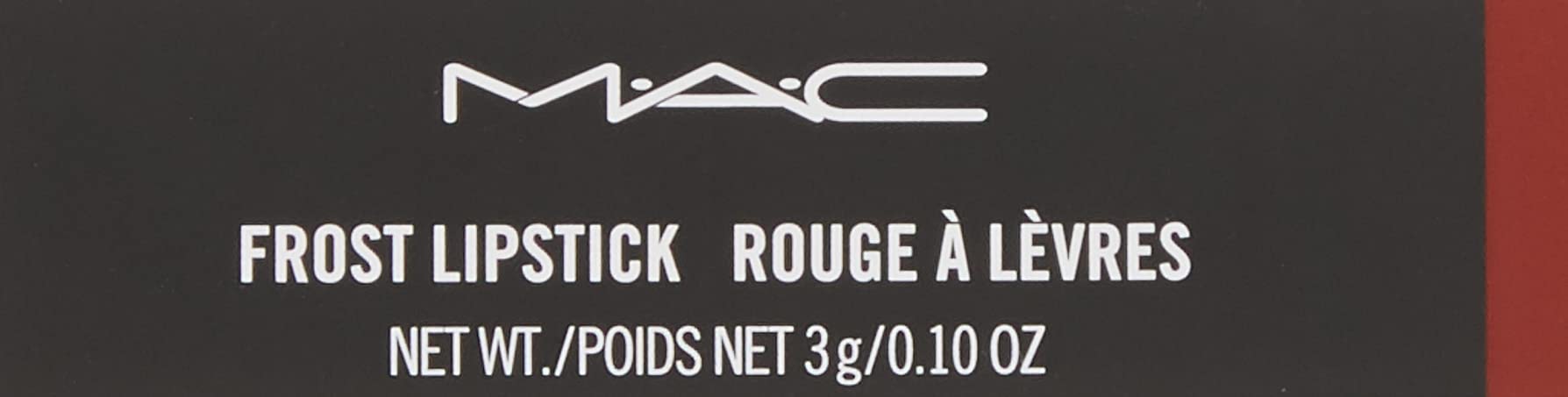 MAC Fresh Moroccan Frost swatches on lips showing frosted shimmer.