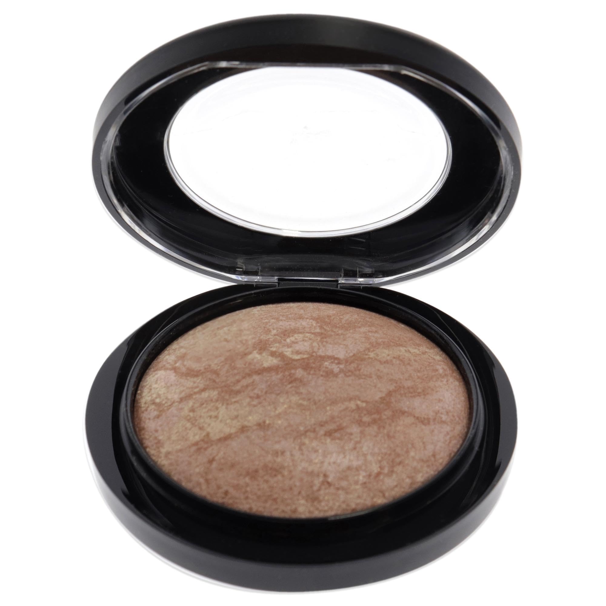 MAC Mineralize Skinfinish Soft & Gentle brush application shows velvety texture