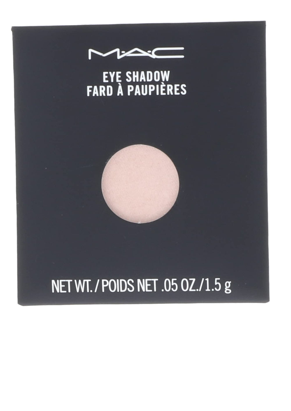 MAC Naked Lunch refill packaging close-up—precise fit and brand-quality pigments.