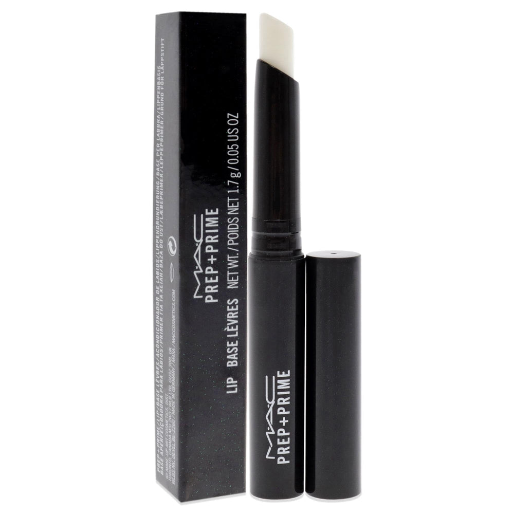 MAC Prep + Prime Lip closeup texture reveals a creamy, hydrating base.