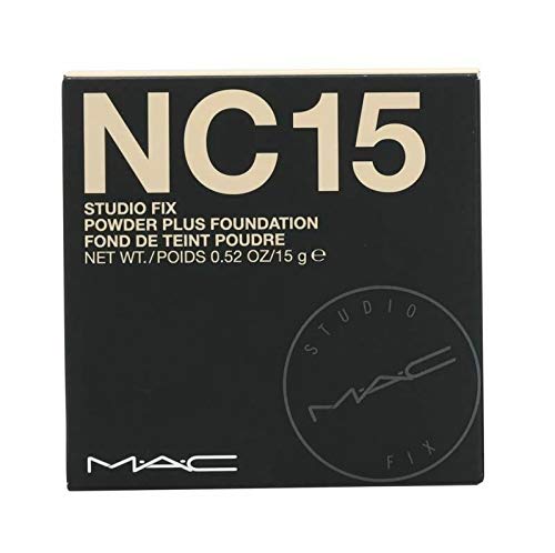 MAC Studio Fix application using 129S brush delivers buildable coverage and pore minimization.