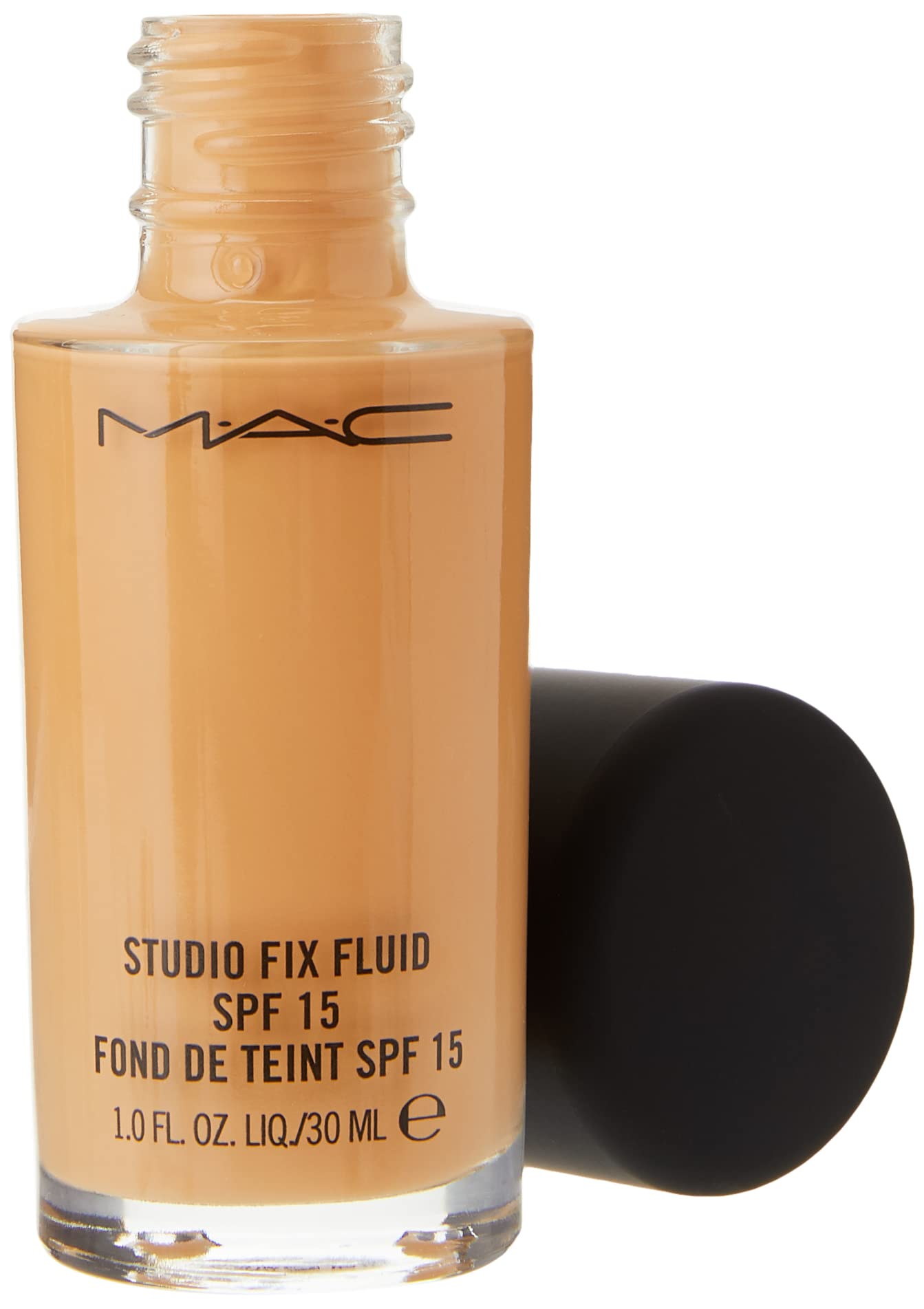 MAC Studio Fix Fluid Foundation matte finish portrait highlighting oil control