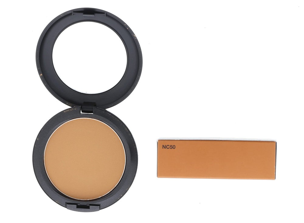 MAC Studio Fix NC50 compact shown for all-day matte finish