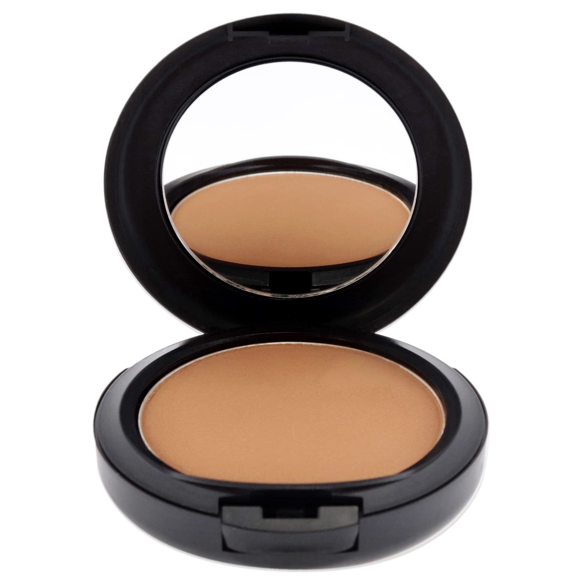 MAC Studio Fix Powder Plus Foundation NW40 swatches demonstrating inclusive color range for natural matching.