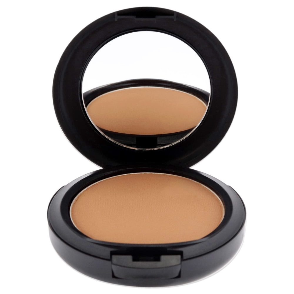 MAC Studio Fix Powder Plus Foundation NW40 swatches demonstrating inclusive color range for natural matching.