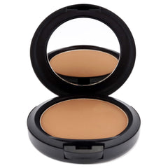 MAC Studio Fix Powder Plus Foundation NW40 swatches demonstrating inclusive color range for natural matching.