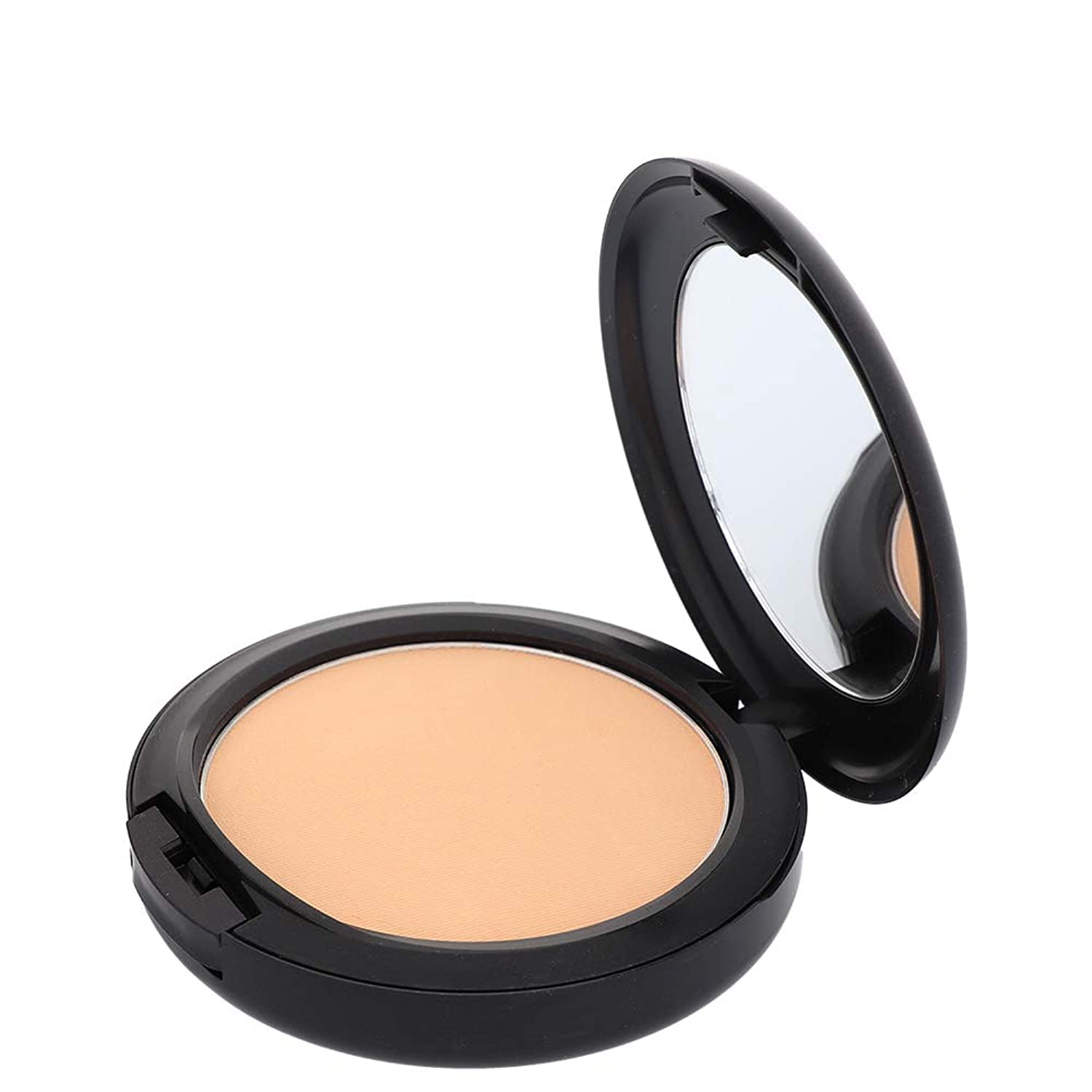 MAC Studio Fix Powder Plus Foundation compact shows matte finish for oil control.