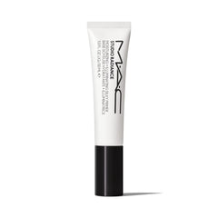 MAC Studio Radiance primer bottle provides moisturized, radiant skin for smooth makeup application.
