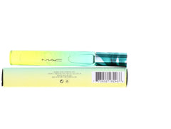 MAC Turquatic rollerball rolled-on wrist demonstrates casual, aquatic scent.