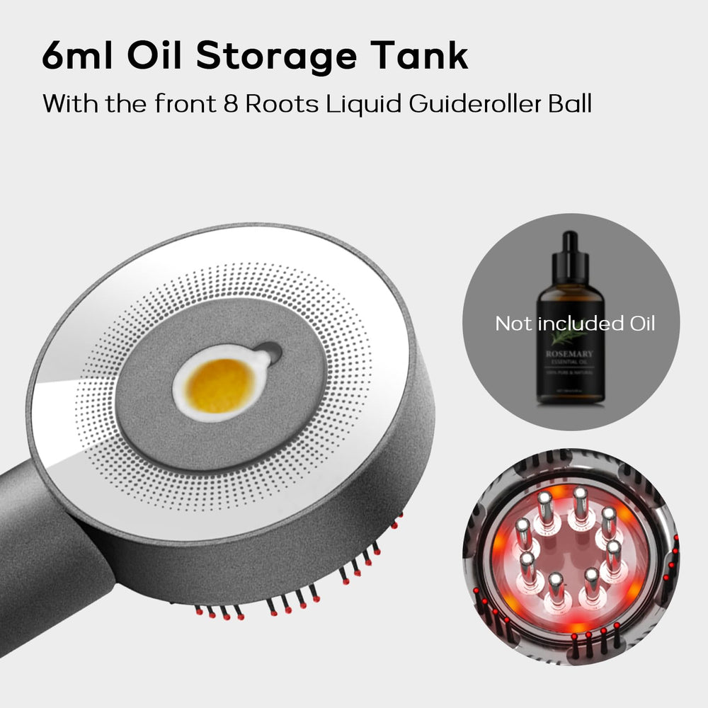 MACNJO ergonomic grip enables comfortable scalp and neck massage.