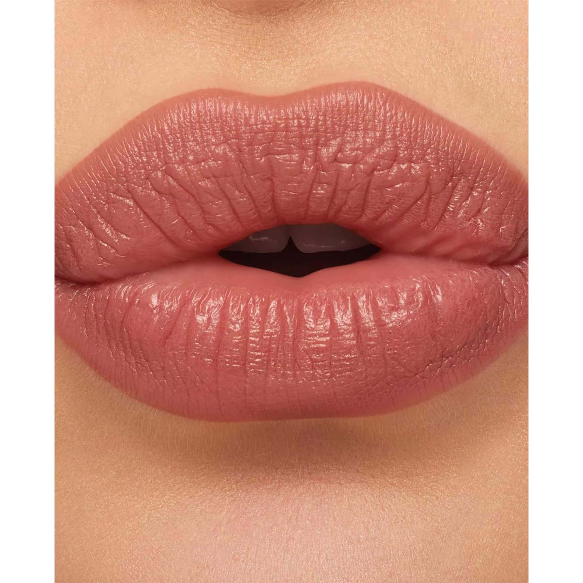 MAC Macximal Silky Matte Velvet Teddy swatches reveal consistent pigment and finish.