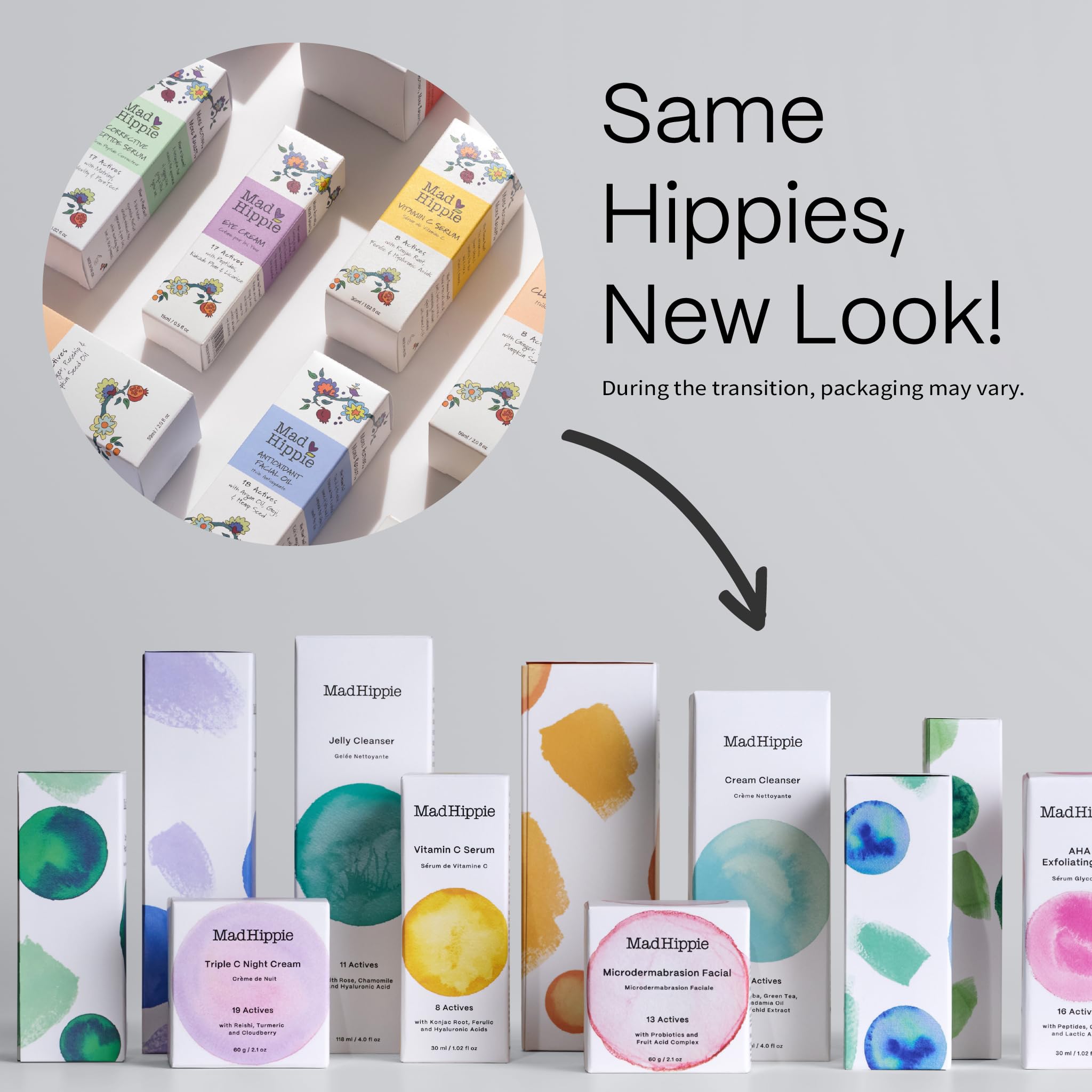 Mad Hippie cleansing oil ingredients oil blend highlighting nourishing oils for moisture
