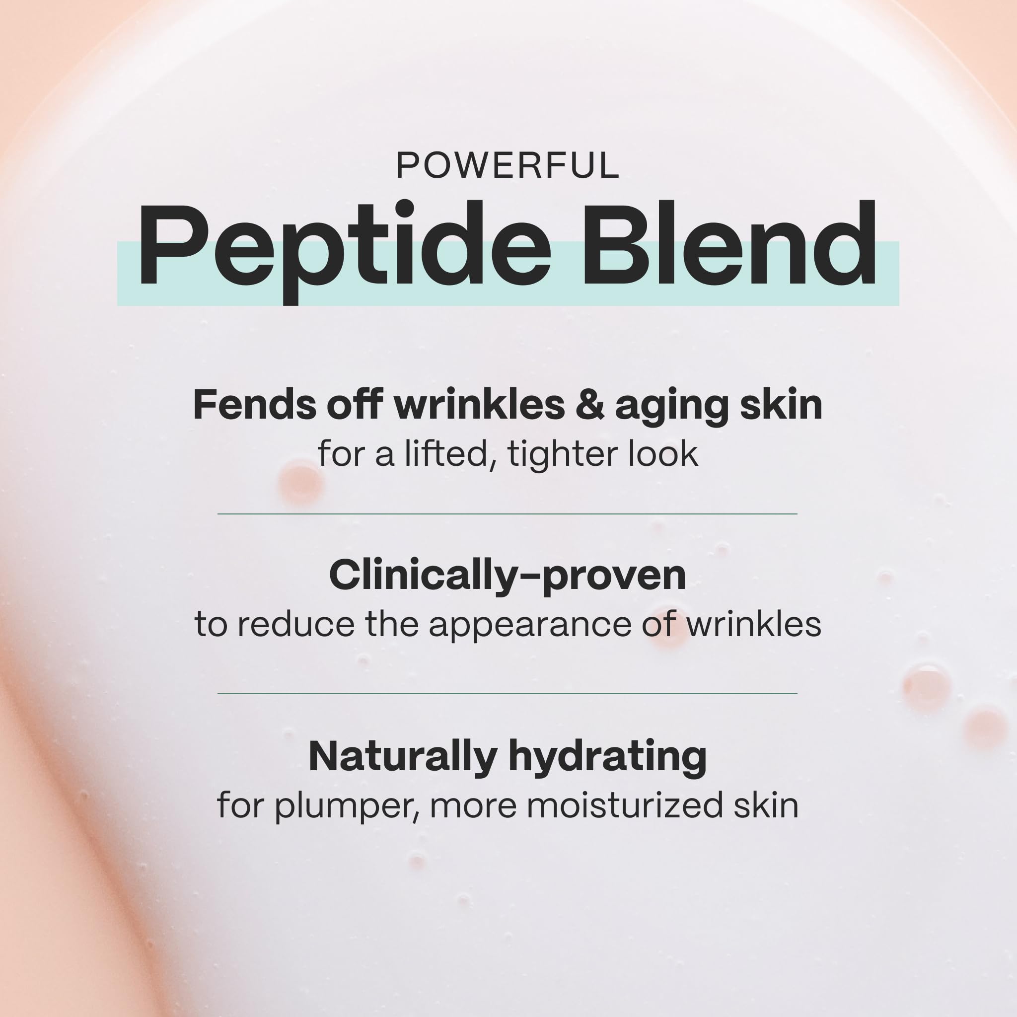 Mad Hippie Corrective Peptide Serum ingredients polyglutamic-acid highlighting moisture retention.