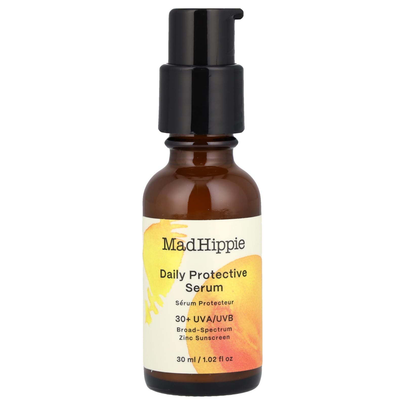 Mad Hippie daily protective SPF 30 serum bottle ready for everyday SPF protection.