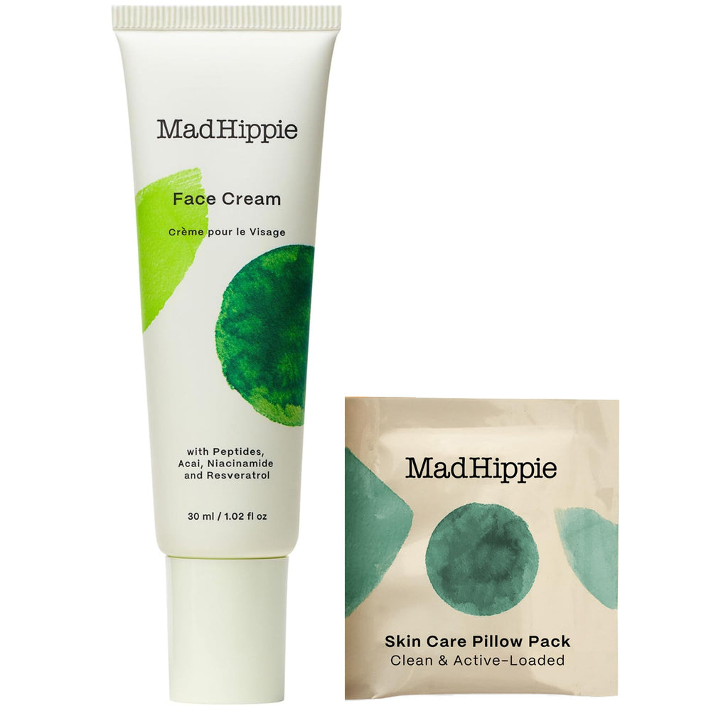 Mad Hippie Face Cream vegan non GMO cruelty free label signals ethical skincare values