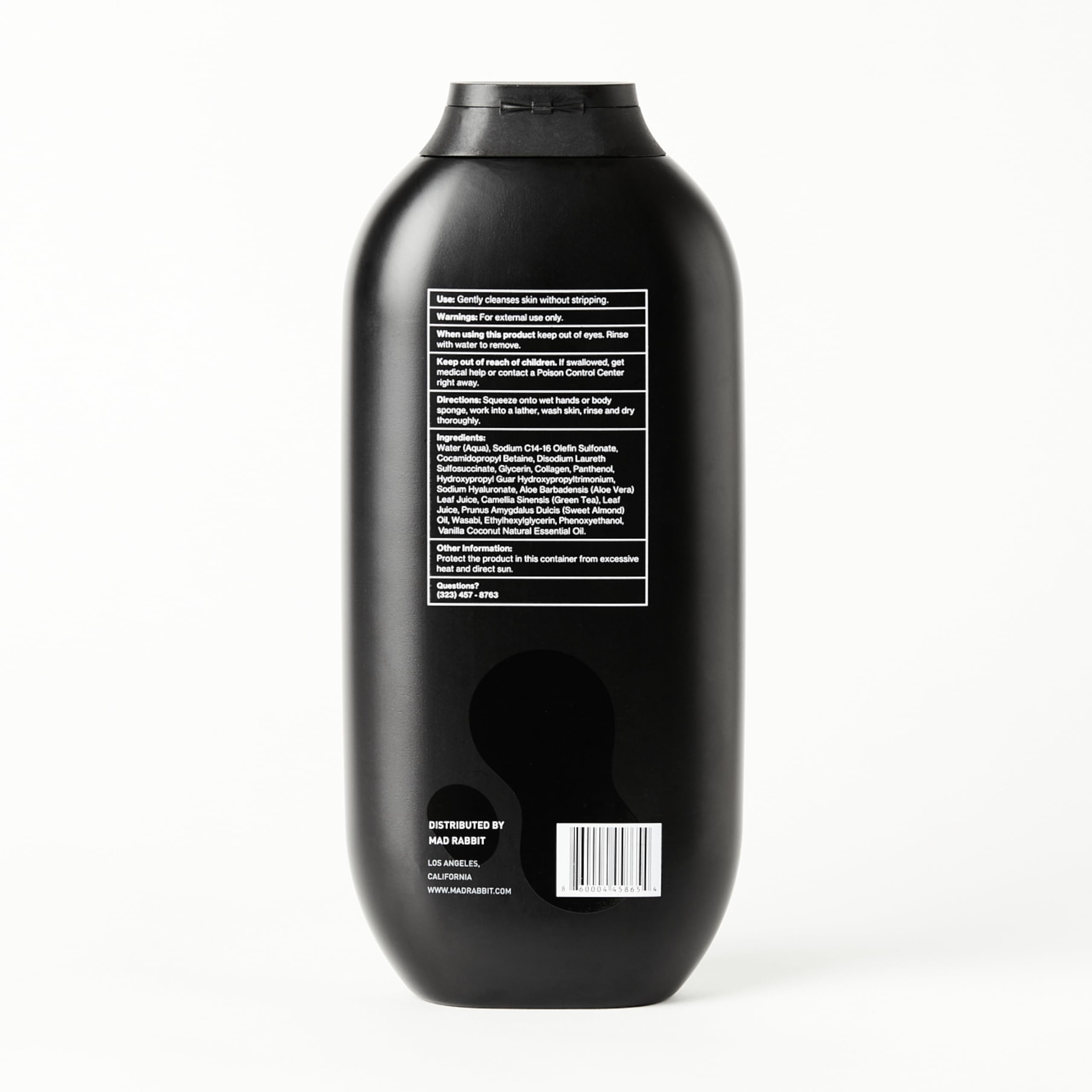 16-ounce Mad Rabbit Refresh Body Wash bottle in packaging.