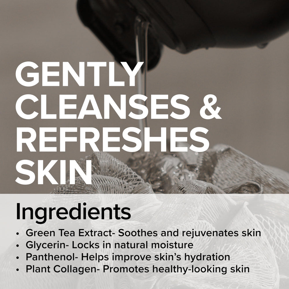 Mad Rabbit Refresh Body Wash being foamed for gentle cleansing.