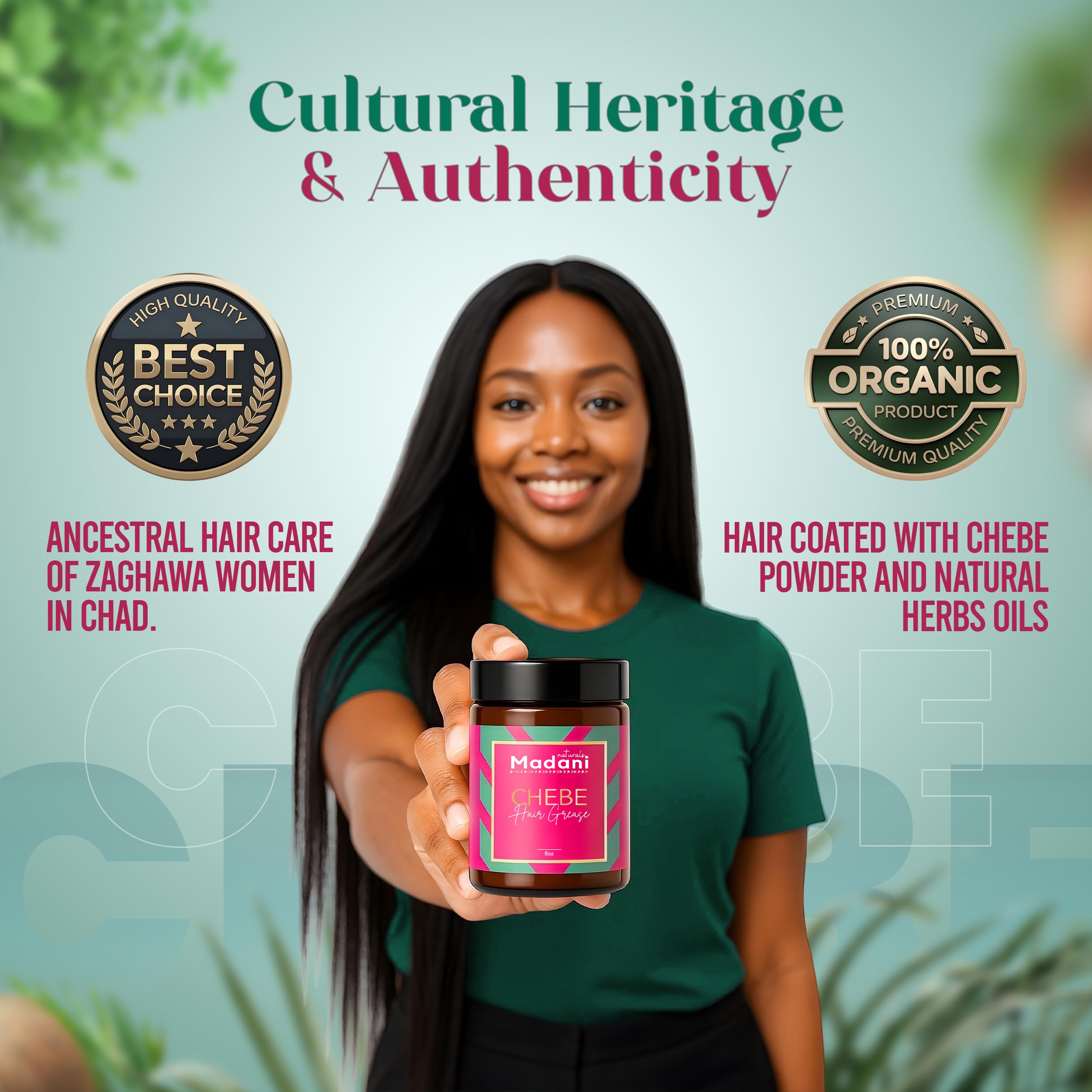 Madani Naturals Rosemary Oil drops emphasize soothing scent and scalp support.