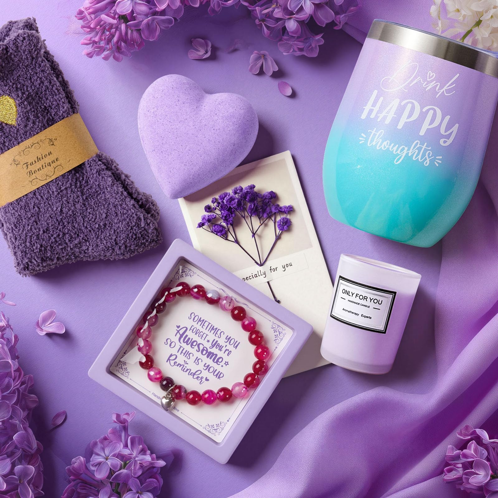 MADDIFY premium purple gift box enhances unboxing and presentation.