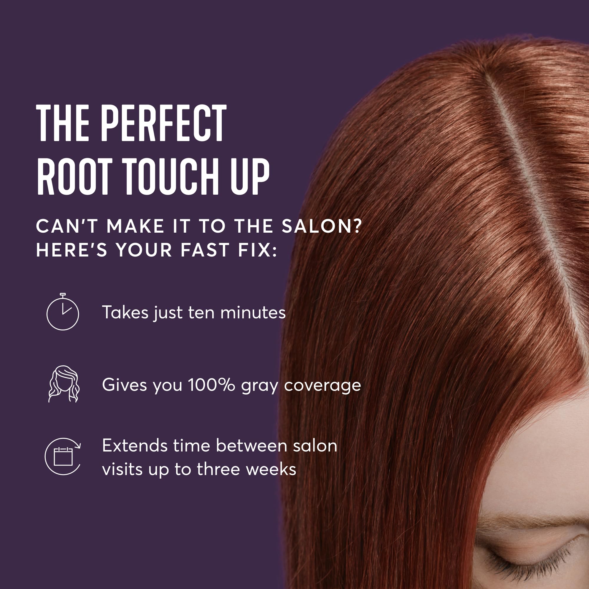 Madison Reed Ammonia-free formula image emphasizes gentle root coverage without harsh chemicals