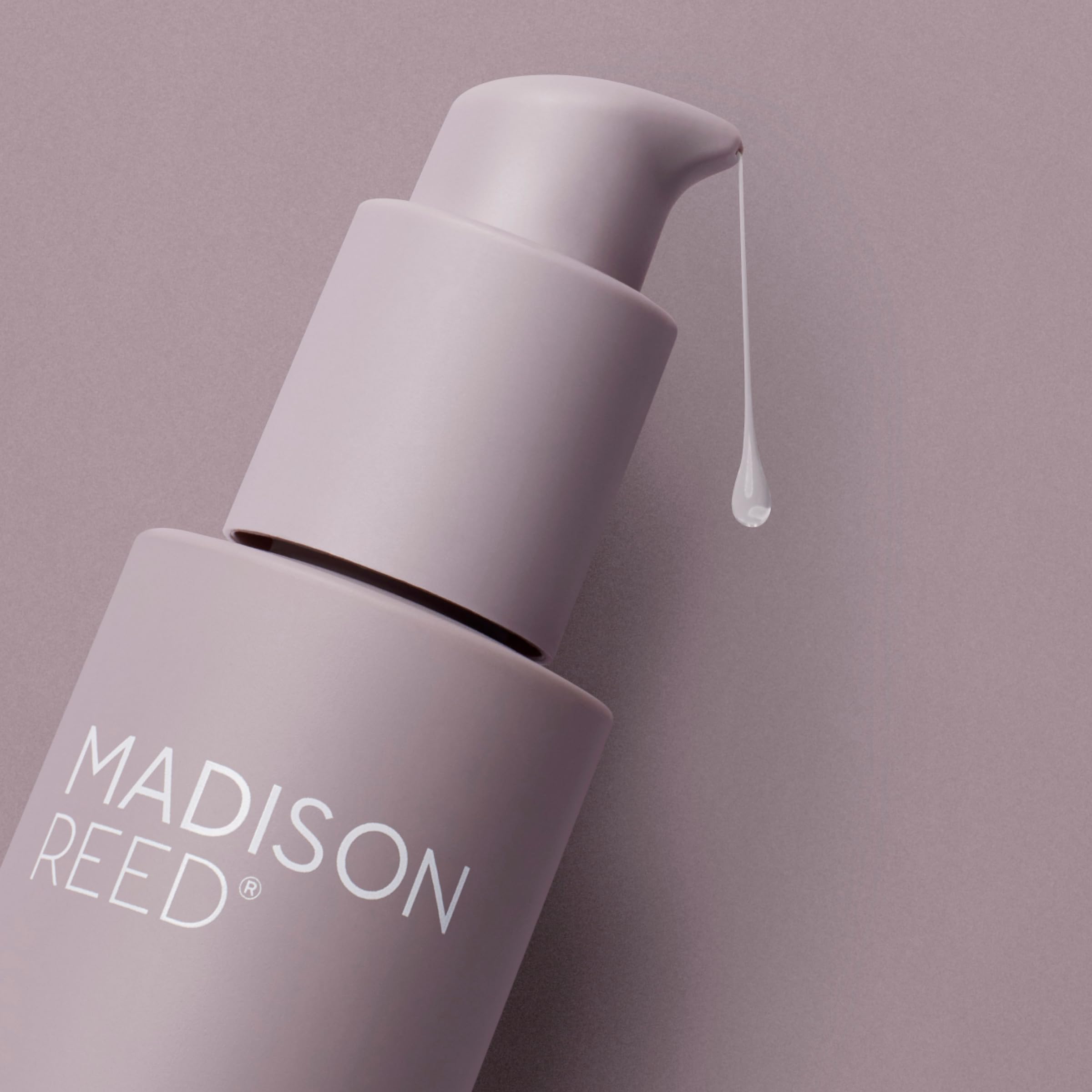 Madison Reed Bonding Time Serum creates a glossy, healthy-looking finish on styled hair