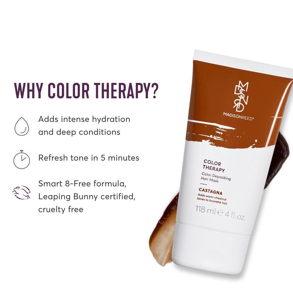 Madison Reed Color Therapy Castagna Hair Mask – Color-Depositing & Dee ...