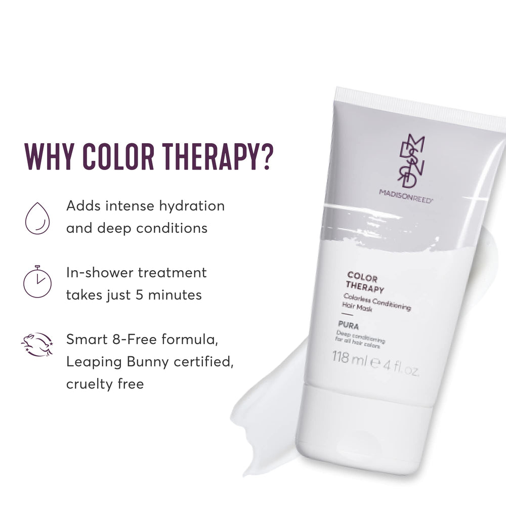 Madison Reed Color Therapy Pura tube-closeup highlights color-depositing formula for brunette shades