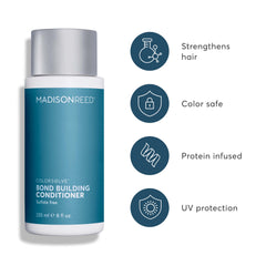 ColorSolve conditioner texture close-up suggests smoothing and detangling benefits.